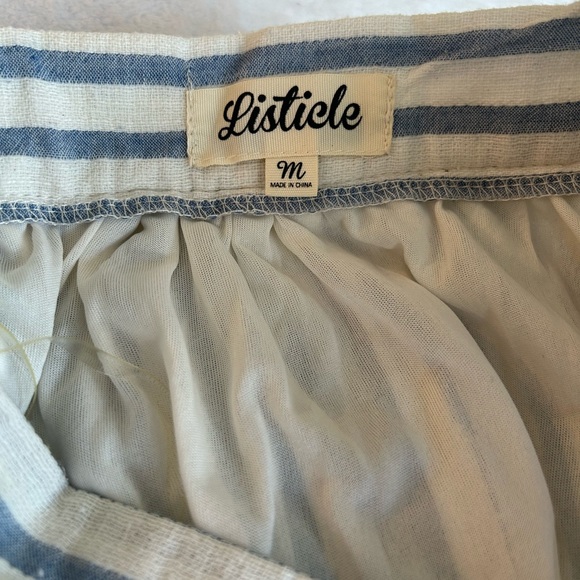 🌸2 Pc. Set🌸Listicle Striped Layered Crop Top & Maxi Skirt Set. - Picture 13 of 15